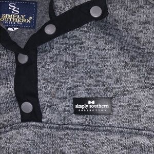 NWOT Simply Southern fleece pullover